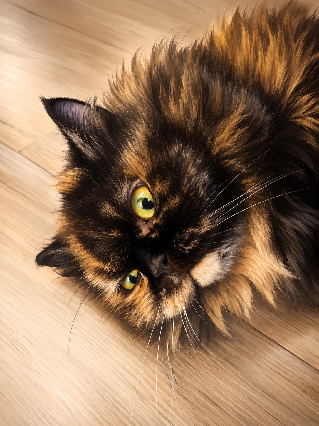 Close-up portrait of Sqweez